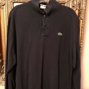Lacoste Long Sleeve Polo Style Shirt Size 6